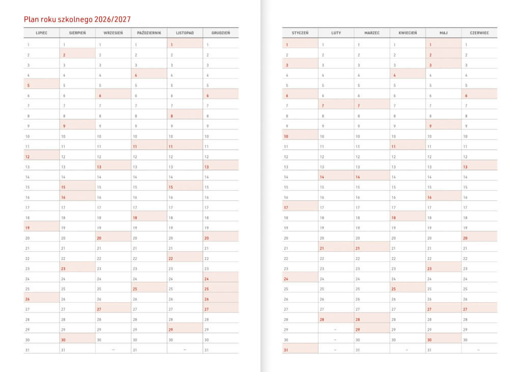 A5D PLAN ROKU SZKOLNEGO